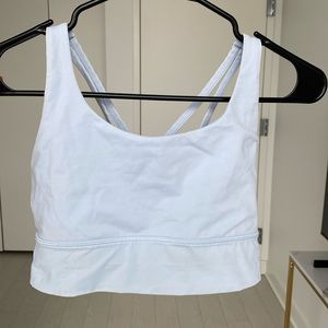 Lululemon Longline Bra in Blue, Size 6